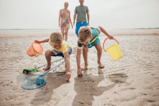 children beach uk staycation travel