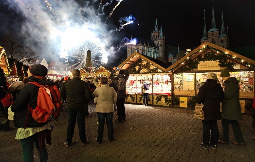 Erfurt Germany Christmas Market Top 10 Snowiest Cities in Europe for Wintery Weekend Getaway travel