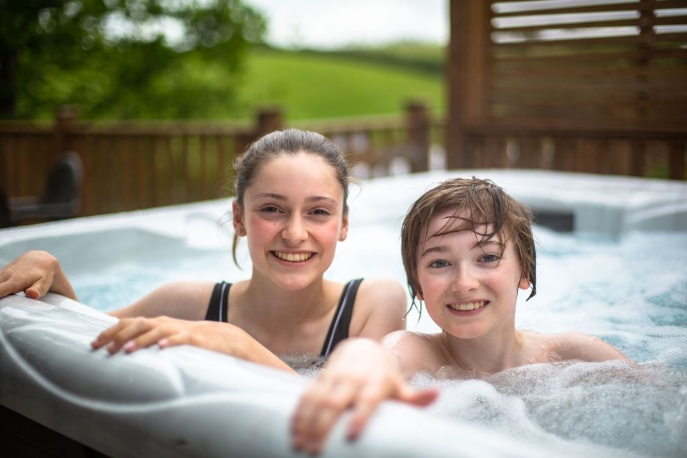 Finlake - Haulfryn Holidays hot tub staycation travel