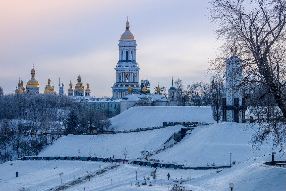 Kyiv Ukraine Top 10 Snowiest Cities in Europe for a Wintery Weekend Getaway travel