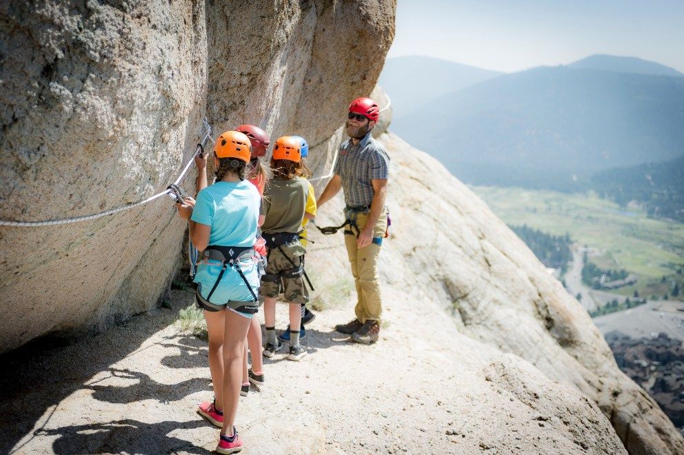 Palisades Tahoe via ferrata Say hello to summer holidays in North Americas mountains