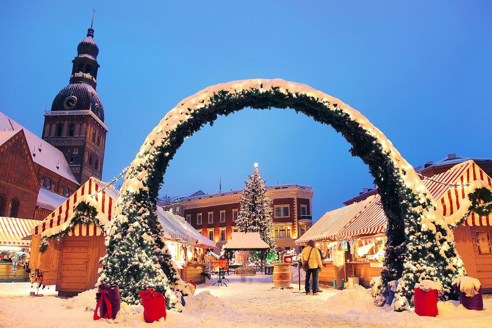 Riga Christmas Market Latvia Three lesser-known Christmas Markets in Europe to Visit travel holidays