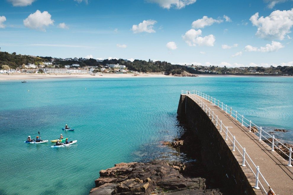 St. Brelades Bay A Brit(ish) Staycation Holiday A guide to Jersey beaches travel