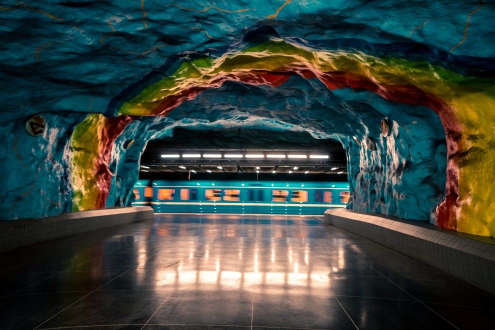 Stockholm underground most unknown paradises in the world travel