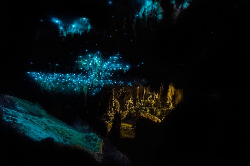 Waitomo Glowworm cave New Zealand most unknown paradises in the world travel