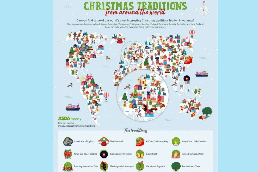 48% WANT TO KNOW HOW CHRISTMAS HOLIDAYS ARE CELEBRATED AROUND THE WORLD TRAVEL