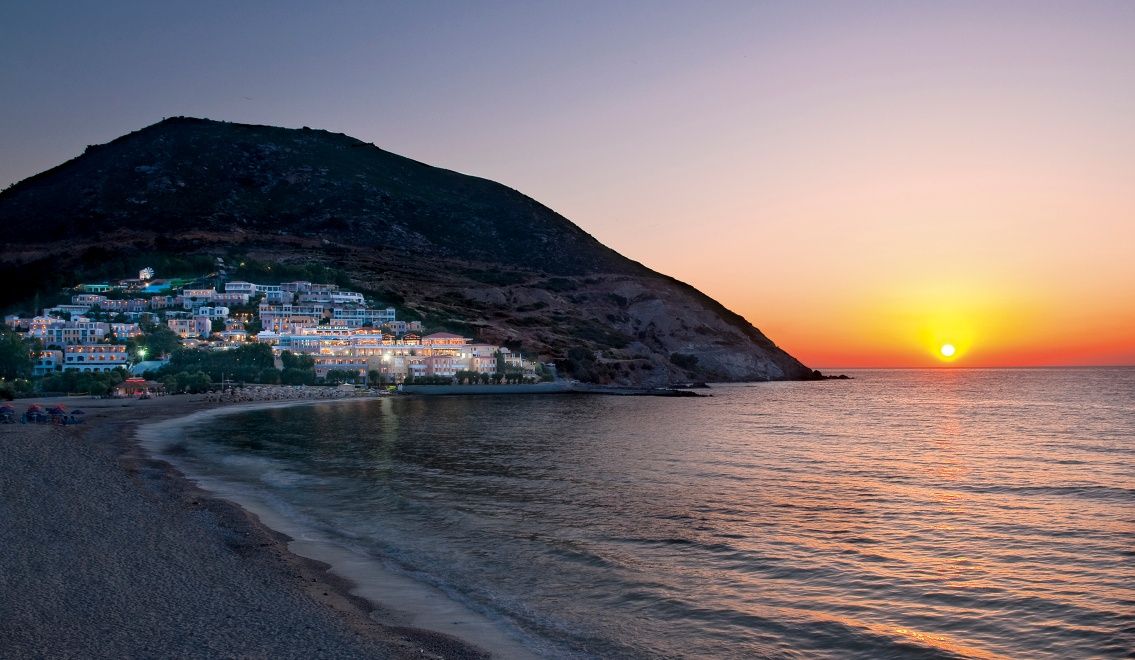 Fodele Beach Crete Sunset Views