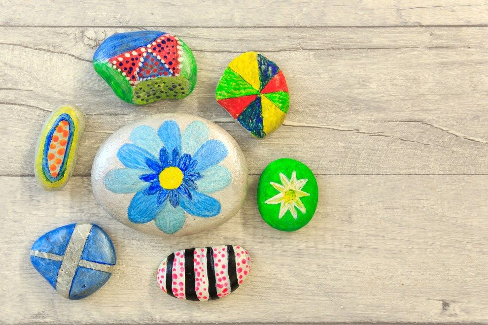 painting pebbles Fun Family Things To Do This October Half Term Holiday travel