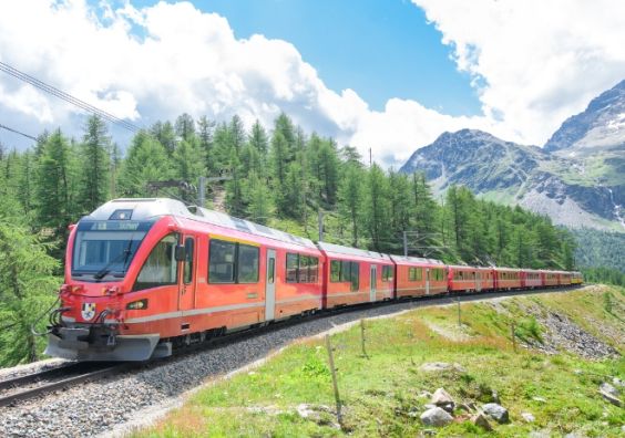   Bernina Express scenic railways travel trends