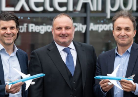 KLM to launch daily flights from Exeter to Amsterdam