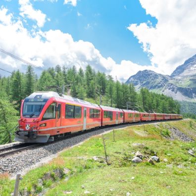   Bernina Express scenic railways travel trends