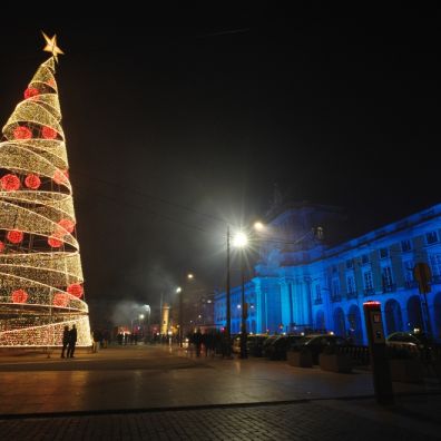 Christmas Decorations Lisbon Travel